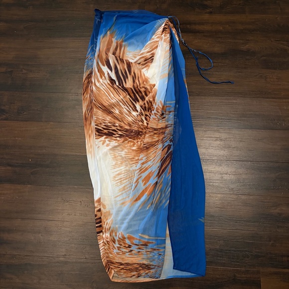 JLUXLABEL Royal Versailles Strapless Bodysuit Maxi Skirt Set NWT L - Picture 8 of 13